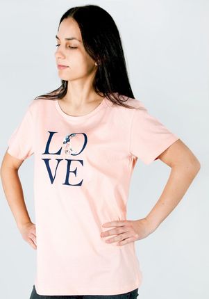 Koszulka damska t-shirt bawełniany LOVE