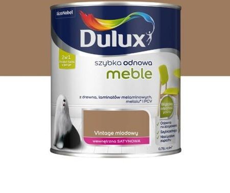 Dulux Farba Szybka Odnowa Meble Vintage Miodowy 0,75L