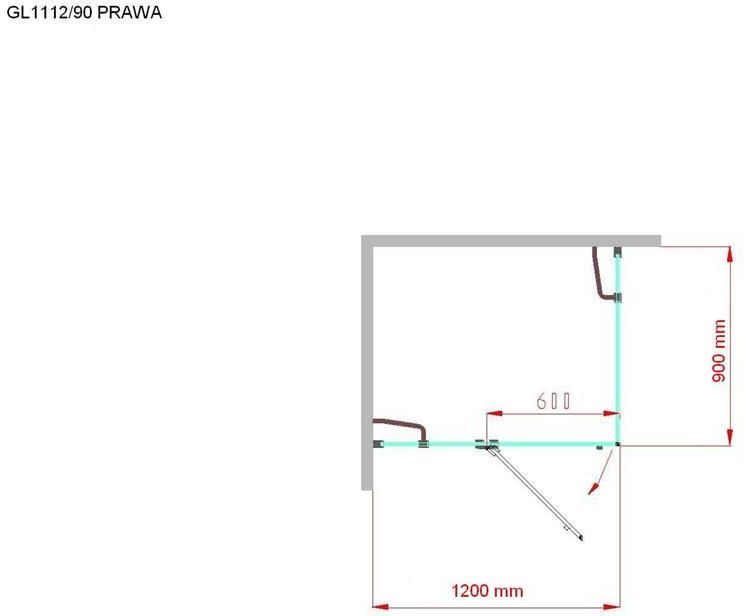 Kabina prysznicowa Gelco LEGRO 120x90 GL1112/GL5690 - Opinie i ceny na  Ceneo.pl