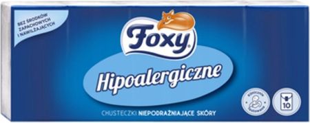 Foxy Cream Chusteczki 10 Paczek