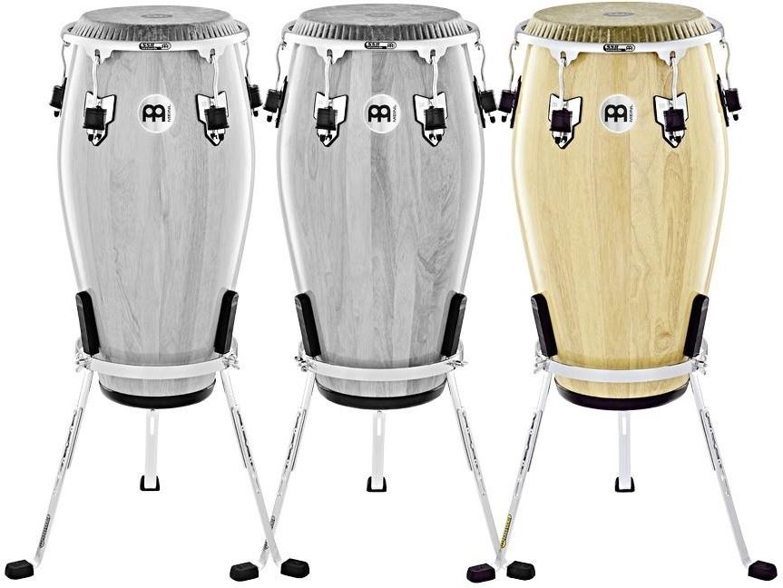 Supporto Conga Meinl TMC-CH - Professionale, Regolabile In Altezza, Pieghevole, Con Chiave Esagonale, Nero - Foto 2