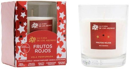 La Casa De Los Aromas Świeca Zapachowa W Szkle Świątecznaxmas Czerwone Owoce Wys. 8 Cm 384108