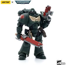 Zdjęcie JoyToy Warhammer 40k Action Figure 1/18 Dark Angels Intercessors Sergeant Rakiel 12cm - Piaseczno