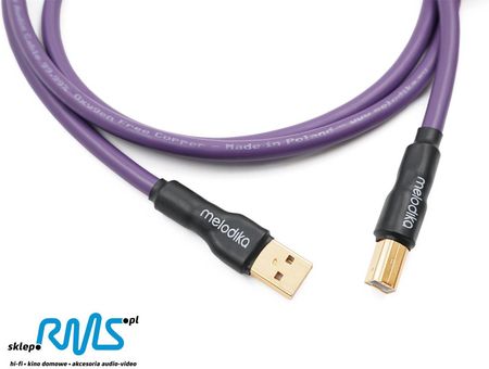 Melodika MDUAB03 Kabel USB 2.0 typu A-B, 0,3m