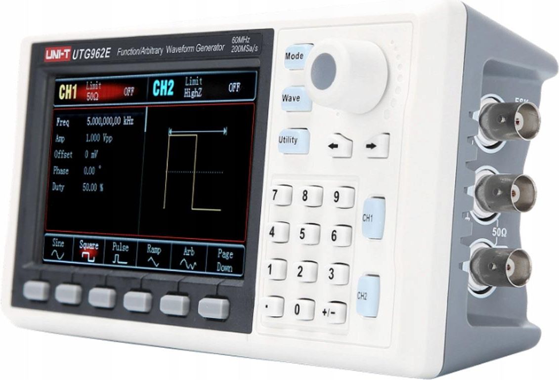 Uni-T Generator Funkcyjny Utg962E 60Mhz 200Msa/S Unitutg962 - - Opinie ...