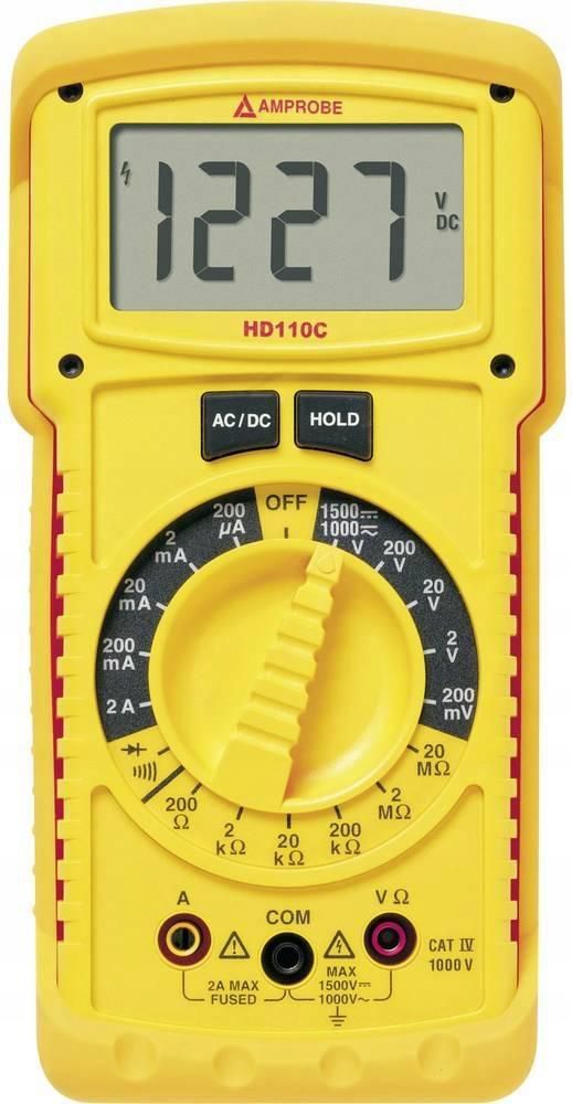 Amprobe Multimetr Cyfrowy Beha Hd110C Ip67 Opinie i ceny na