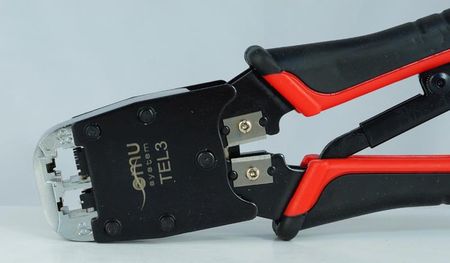 Omu System Zaciskarka Do Wtyków Modularnych Rj 11 12 45 8P 6