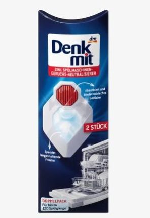 Denkmit Dezodorant Do Zmywarki 2W1 2 szt.