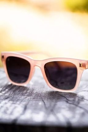 Młodzieżowe różowe okulary przeciwsłoneczne