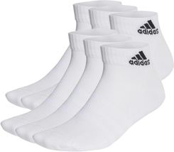 Zdjęcie Skarpety ADIDAS Białe Cushioned Ankle Socks 6 Par - Warszawa
