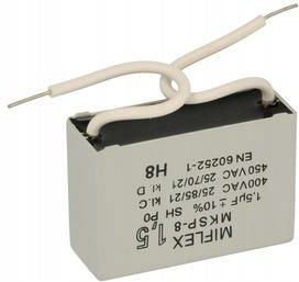 Miflex Kondensator Rozruchowy Do Wentylatorów 1,5Uf400V I1250V515KC