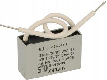 Miflex Kondensator Rozruchowy Do Wentylatorów 0,5Uf400V I1250V450KC