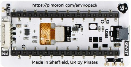 拡張カード Pico Enviro+Pack PIM635 Pico Enviro+ Pack - Pimoroni