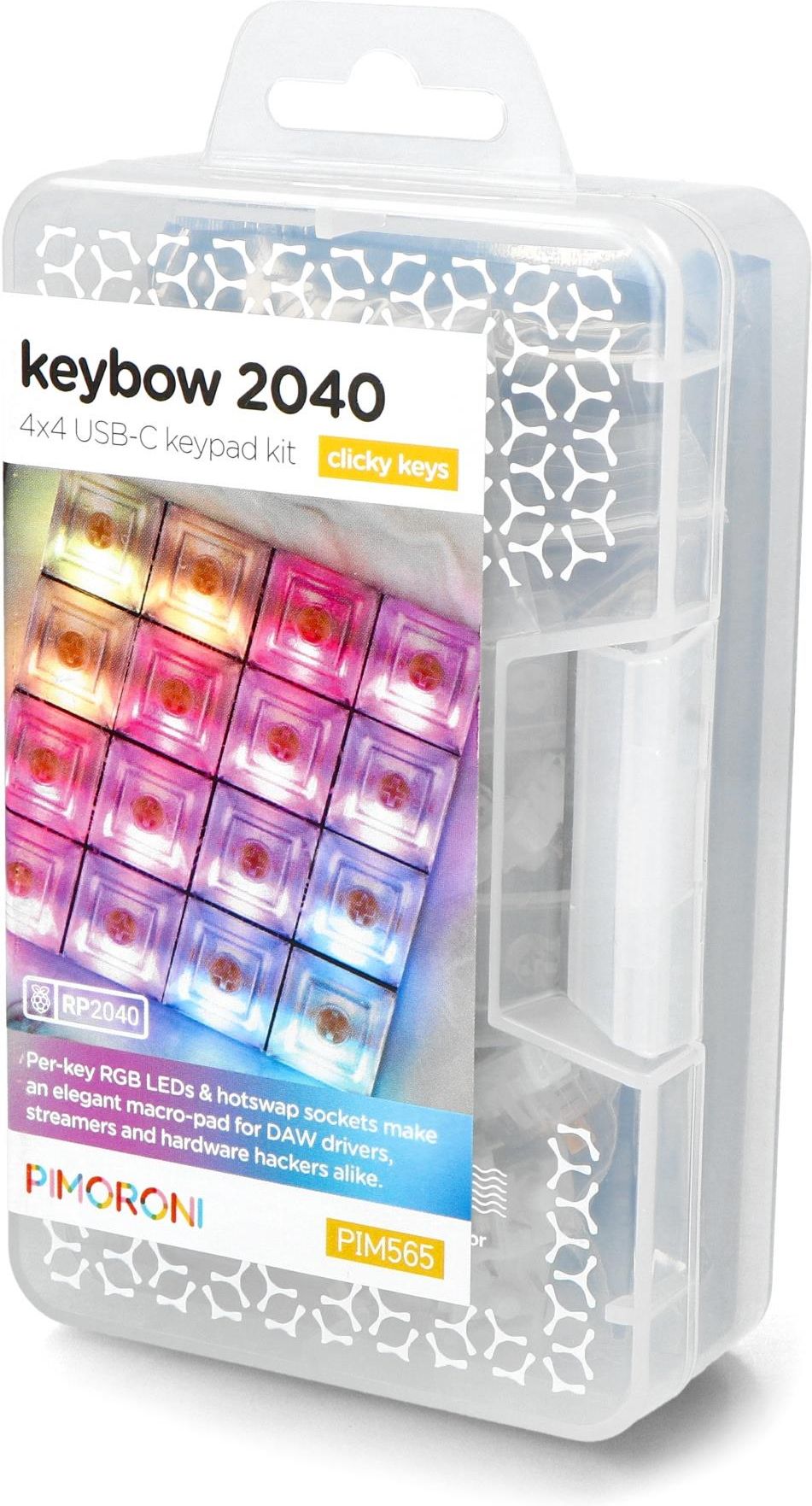 Pimoroni Keybow 2040 Miniklawiatura Mechaniczna PIM565 - Opinie i ceny ...