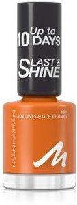 Manhattan Last & Shine Nail Polish Lakier Do Paznokci 8 Ml Tan Lines+Good Times