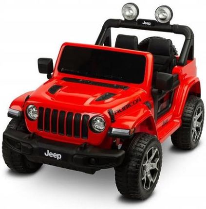 Toyz Terenowy Pojazd Na Akumulator Jeep Rubicon 4x45w Czerwony