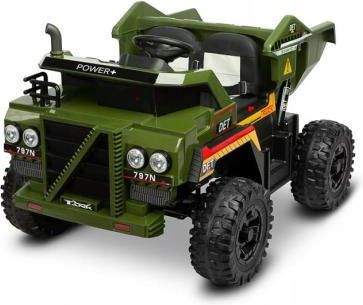 Toyz Tank Pojazd Na Akumulator Wywrotka Zielony + Pilot