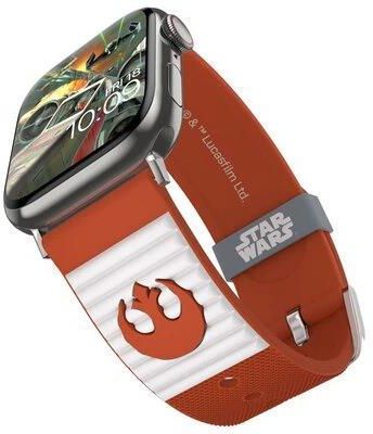 Moby Fox Pasek Star Wars Rebel Squadron 3D do Apple Watch (38/40/41/42/44/45/49mm) Pomarańczowy