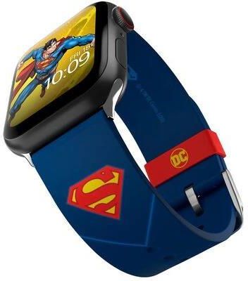 Moby Fox Pasek DC Comics Superman Tactical do Apple Watch (38/40/41/42/44/45/49mm) Niebieski