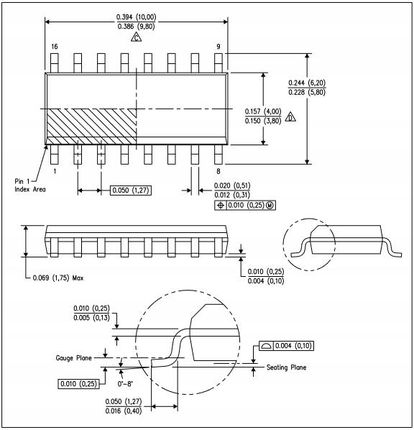 Texas Instruments Układ Pwm Regulator Soic-16 Oryginał Ti TL494CN - zdjęcie 2