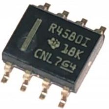 Texas Instruments Wzmacniacz Operacyjny Rc4580 Idr Soic-8 Orginał Ti RC4580IDR