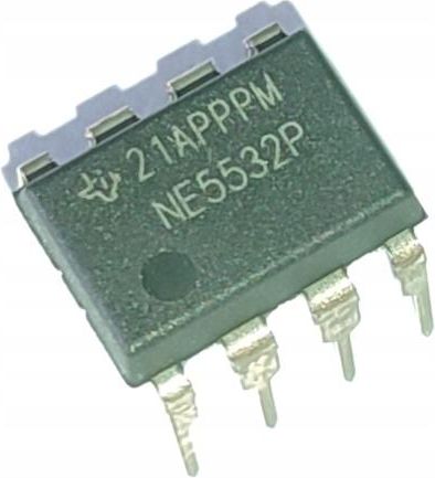 Mikrokontroler Texas Instruments Wzmacniacz Operacyjny Ne5532 P Dip-8 ...