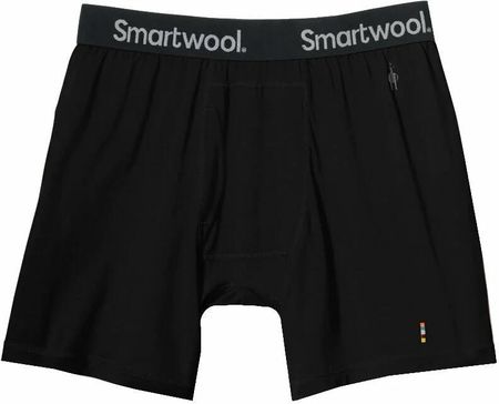 Smartwool Men'S Merino Boxer Brief Boxed Black