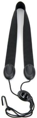 D'Addario Rico Saxophone Strap Soprano Alto Black Nylon pasek saksofonu sopranowego altowego