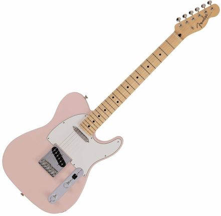 Fender Made in Japan Junior Collection Telecaster Maple Fingerboard Satin Shell Pink