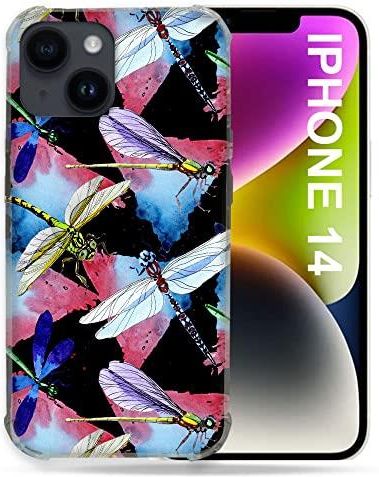 nurkorki [2 Confezioni] JuL Cover per iPhone 14 iPhone13 6,1,Custodia Rapper Star Cool Moda Disegni Antiurto Anti-Graffio Ultra Sottile TPU Silicone Morbida Protezione Case con iPhone 14 iPhone13,01