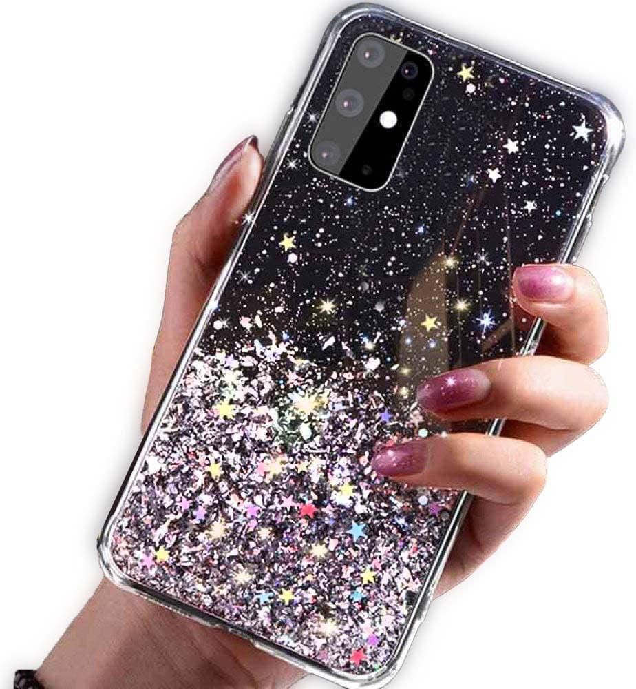 Nemo Etui Samsung Galaxy A G Brokat Cekiny Glue Glitter Case Czarne Etui Na Telefon Ceny I