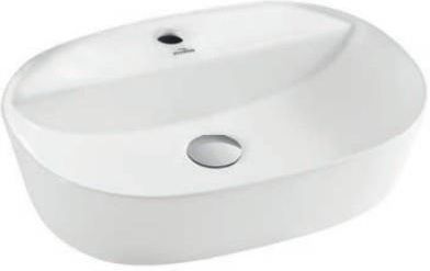 INVENA CORSO umywalka nablatowa 50X38cm ceramiczna biała CE-42-001