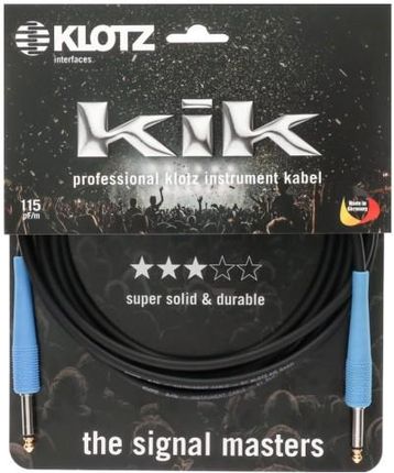 Klotz KIKC3.0PP2 – kabel instrumentalny 3 m