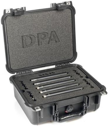 DPA 5006-11A zestaw pięciu profesjonalnych mikrofonów do nagrań w systemie surround