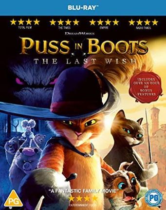 Puss In Boots The Last Wish (Kot w butach: Ostatnie życzenie) [Blu-Ray]