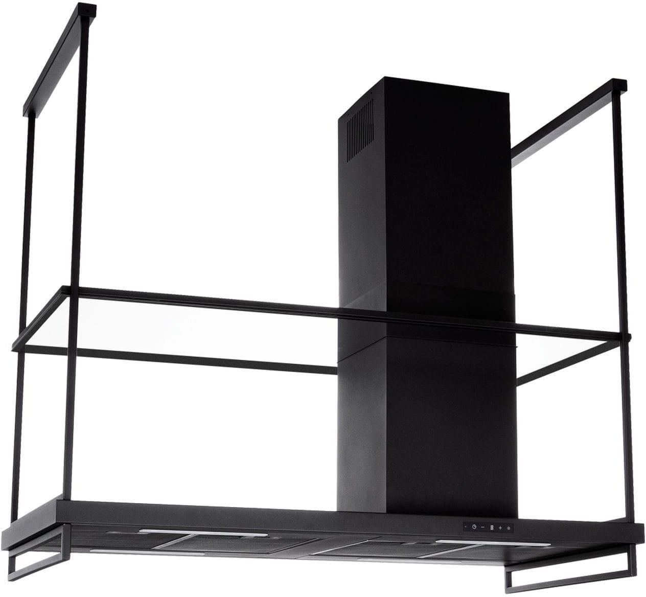 фото Витяжка декоративна Berg Frame 120 Black (FRAOWKLDBK1201)
