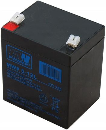 Mw Power Akumulator Bateria Agm Mwp 5 Ah 12 V 5-12L (MWP512L)