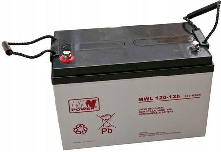 Mw Power Akumulator Bateria Agm Mwl 120Ah 12V 120-12h (MWL12012H)