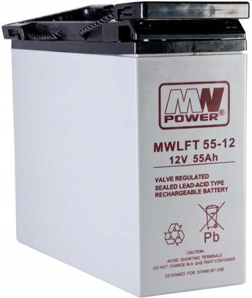 Mw Power Agm Mwlft 55-12 V 12V 55AH MWLFT55 Rack (MWLFT5512)