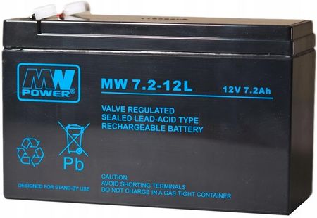 Mw Power RBC2 Zestaw Akumulatorów Do Ups Apc 1x 7.2-12L (RBC21XMW7212L)