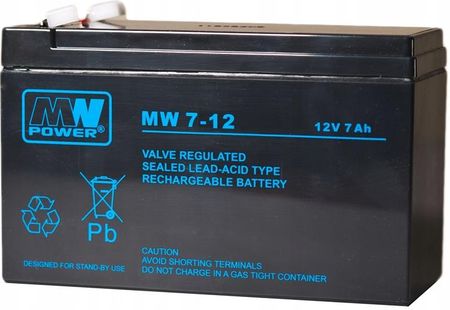 Mw Power RBC40 Zestaw Akumulatorów Do Ups Apc 1x 7-12L (RBC401XMW712L)