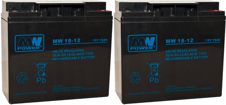 Mw Power RBC50 Zestaw Akumulatorów Do Ups Apc 2x 18-12 (RBC502XMW1812)