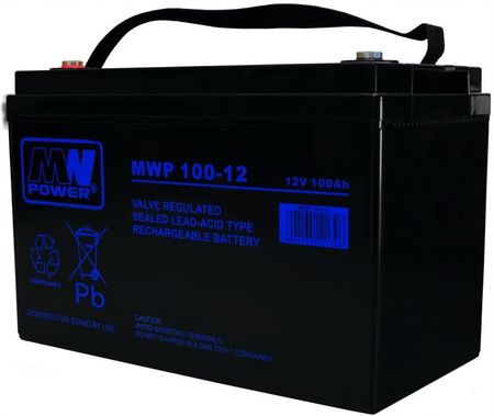 Mw Power Akumulator Bateria Agm Mwp 100 Ah 12V 100-12 (MWP10012)