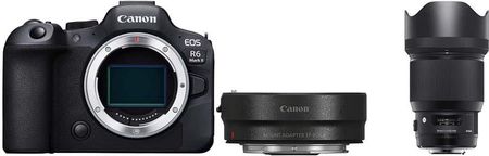 Canon EOS R6 Mark II + adapter Canon EOS R Mount EF-EOS R + Sigma A 85mm F/1.4 A DG HSM