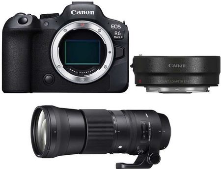 Canon EOS R6 Mark II + adapter Canon EOS R Mount EF-EOS R + Sigma C 150-600mm f/5-6,3 DG OS HSM