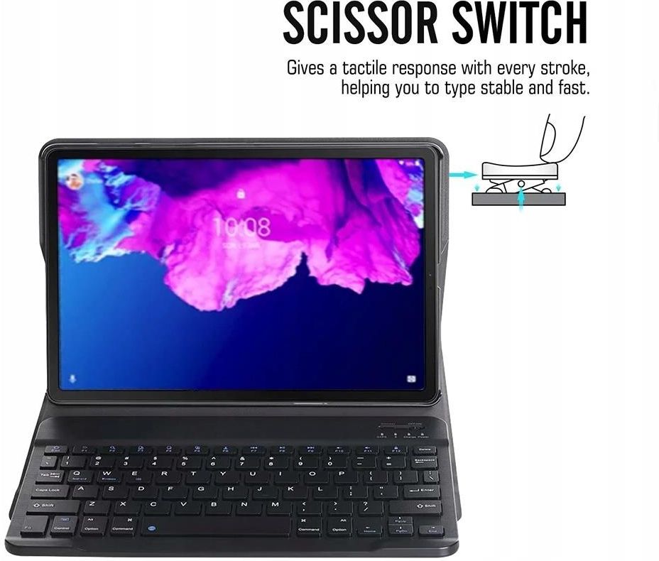 Custodia Con Tastiera Bluetooth Per Lenovo Idea Tab 11 E Xiaoxin Pad 11 (2025) – Cover Con Mouse Touch E Supporto Regolabile