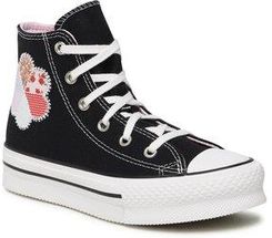 Trampki Converse - Ctas Eva Lift Hi A05166C Black/Sunrise Pink