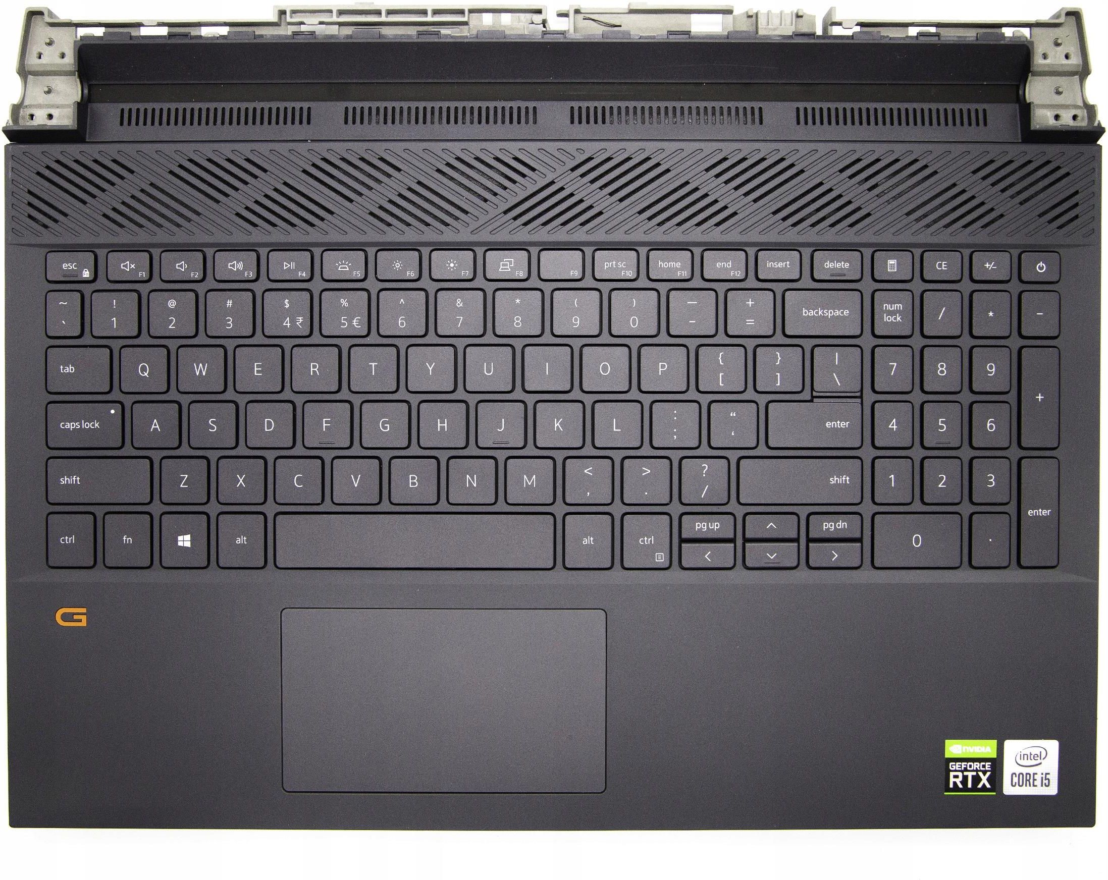 Podzespoły do laptopa Dell Palmrest Klawiatura Touchpad G15 5510