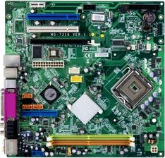 Msi MS-7318 VER:1.1 s775 DDR2 PCIe Pci (MS7318VER11)