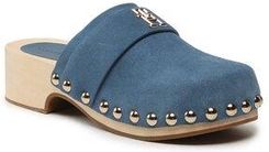 Zdjęcie Klapki Tommy Hilfiger - Th Clog Suede FW0FW07171 Blue Coast DBX - Grodków